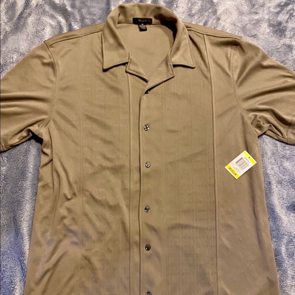 Alfani Men’s Casual Button Down Shirt, M